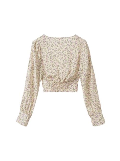 Top Emily a fiori Mar de Margaritas | EMILY MICROFCREMA